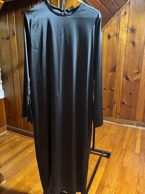 Zara dark silver dress, size Large
